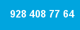 928 408 77 64 928 408 77 64